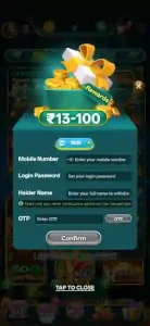 Spin Gold Login Details page image